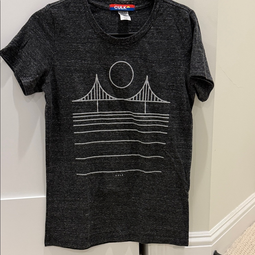 Culk Black Graphic T-Shirt